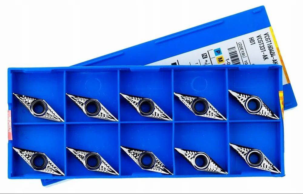 Korloy VCGT160404 AK H01 – Precision Turning Insert | CNC Tools