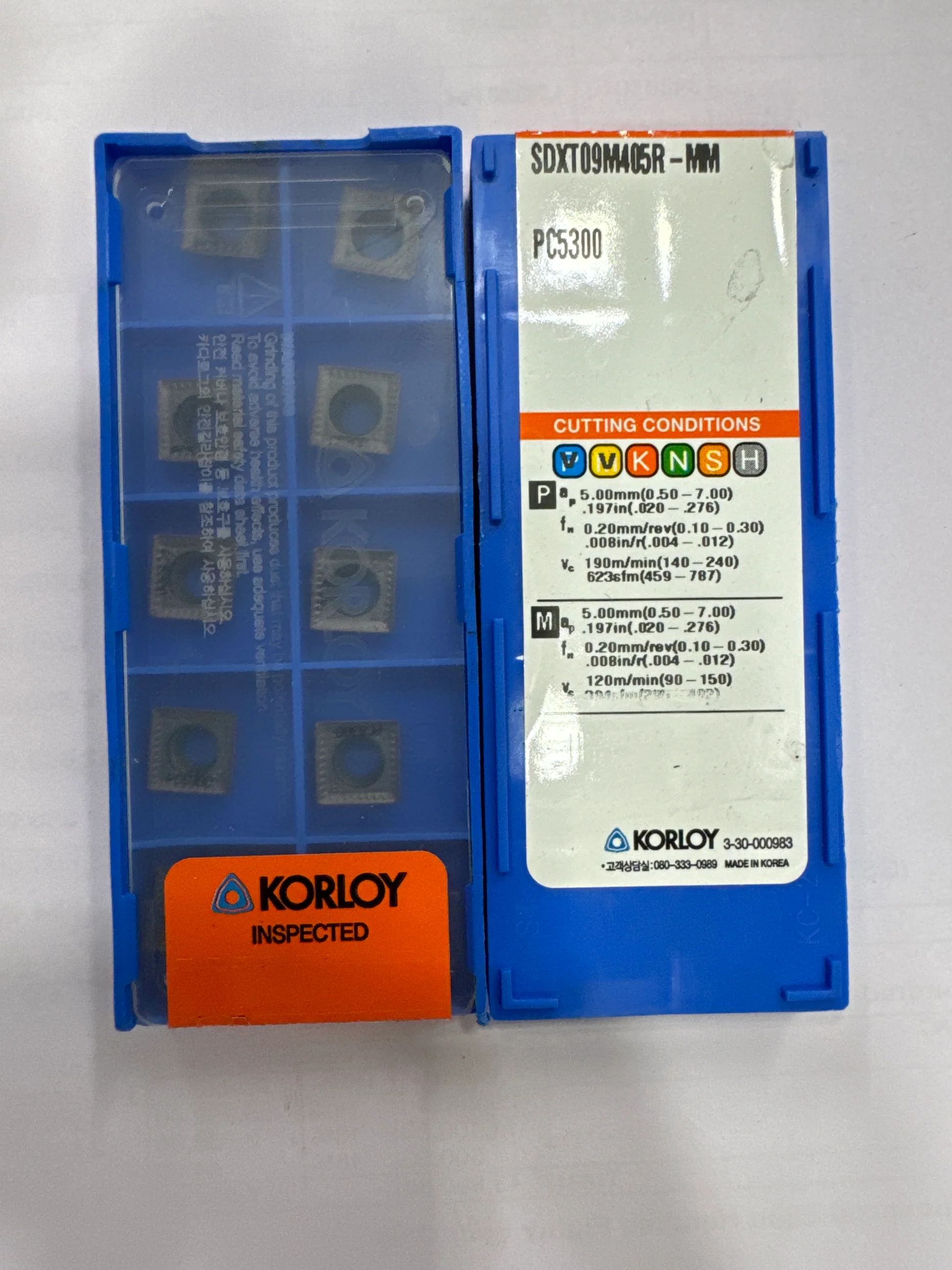 Korloy SDXT09M405R-MM PC5300 | CNC Tools Depot – High-Performance