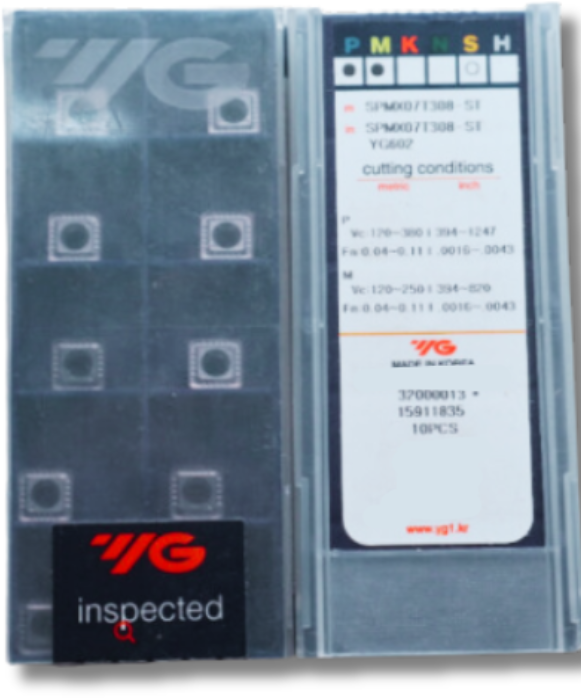 YG1 SPMX07T308 YG602