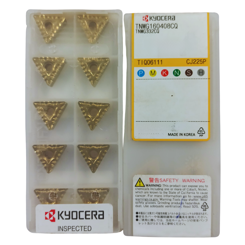 Kyocera TNMG160408CQ CJ225P