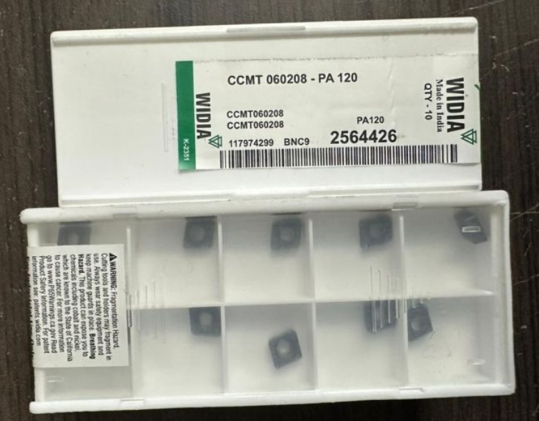 Widia CCMT 060208 PA120