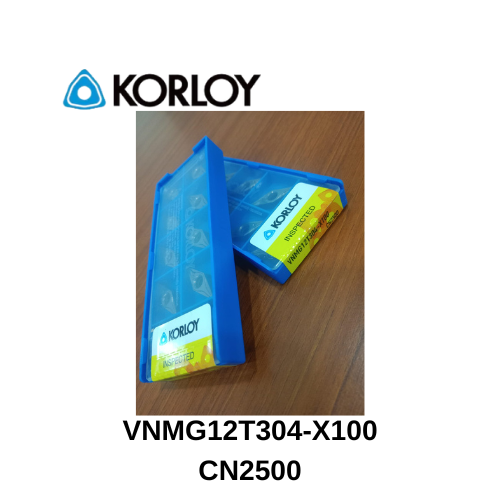 Korloy VNMG12T304 X100 CN2500