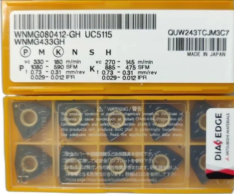 Mitsubishi WNMG080412-GH UC5115