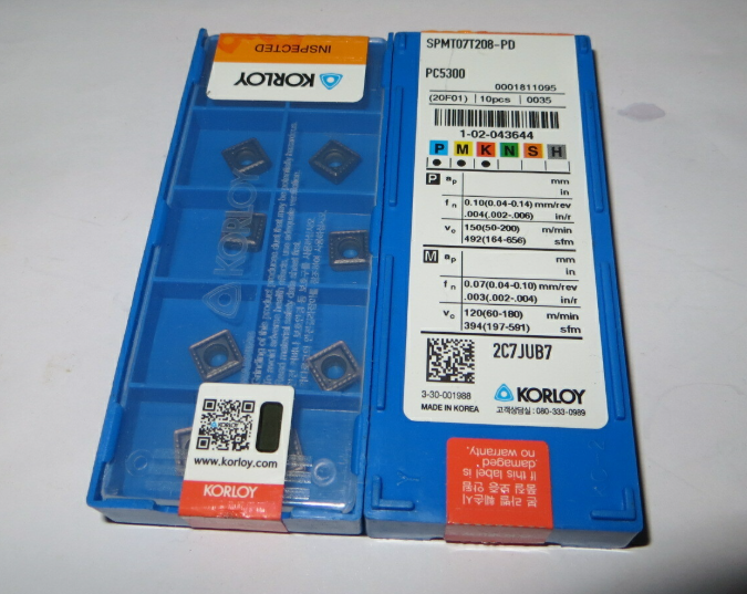 Korloy SPMT07T208 PD PC5300