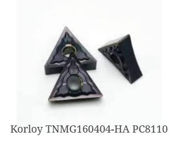 Korloy TNMG160404-HA PC8110