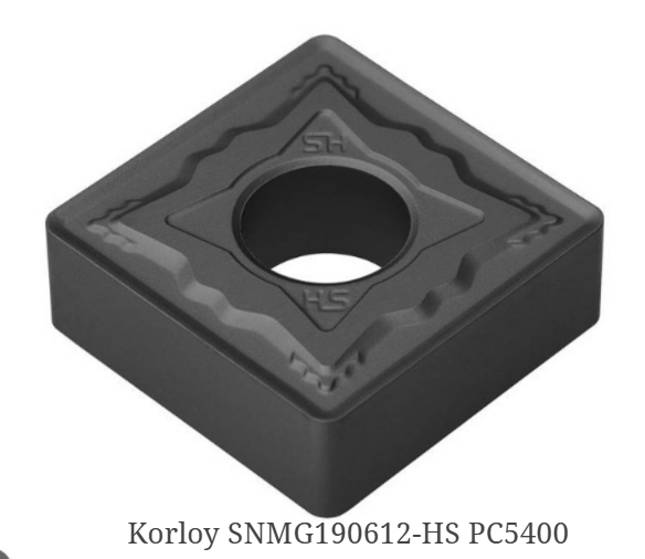Korloy SNMG190612-HS PC5400