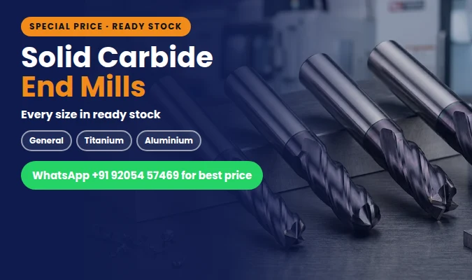 Solid carbide end mills - special price, every size in ready stock